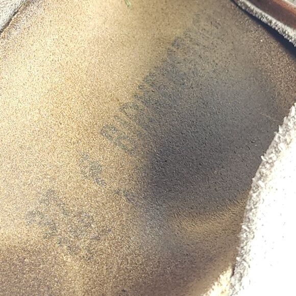 BIRKENSTOCK Women's Arizona US6 EU37 Taupe Suede 2 Straps Slide Sandals Shoes - Picture 10 of 16